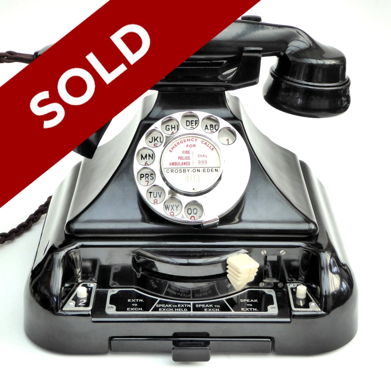 248 / 44 Planset Bakelite Office Telephone | Vintage Telephony